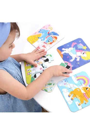 Puzzle Uk�adam Koniki Bright Junior Media