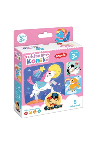 Puzzle Uk�adam Koniki Bright Junior Media