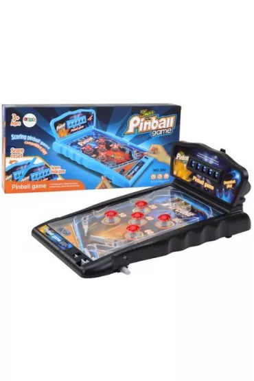 Gra zr�czno�ciowa Pinball �wiat�a d�wi�ki LeanToys