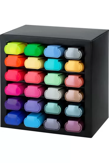 Faber-Castell Zestaw zakre�laczy 1546 prezenter na biurko 24 szt.