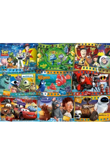 Puzzle 1000 el. Filmy Disney Pixar Ravensburger