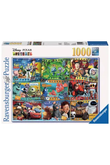 Puzzle 1000 el. Filmy Disney Pixar Ravensburger