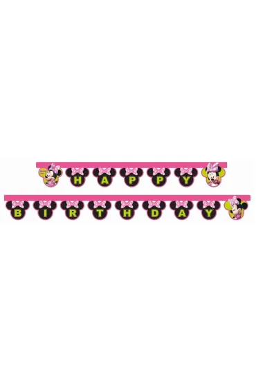 Godan Girlanda Minnie Happy Helpers Happy Birthday