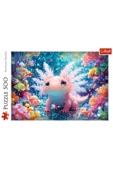 Puzzle 500 el. Aksolotl Trefl
