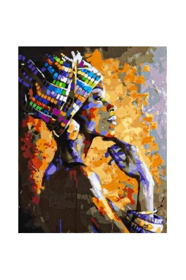 Artea Malowanie po numerach - Afryka�ska dusza 40x50cm
