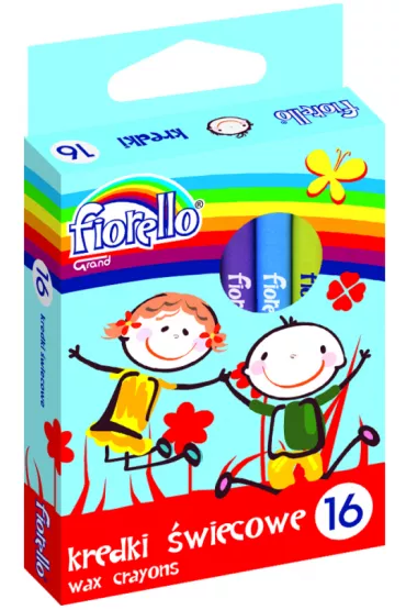 Fiorello Kredki �wiecowe 16 szt.