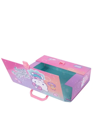 Patio Teczka przestrzenna tekturowa z gumk� A4 Hello Kitty Pink wz�r 3