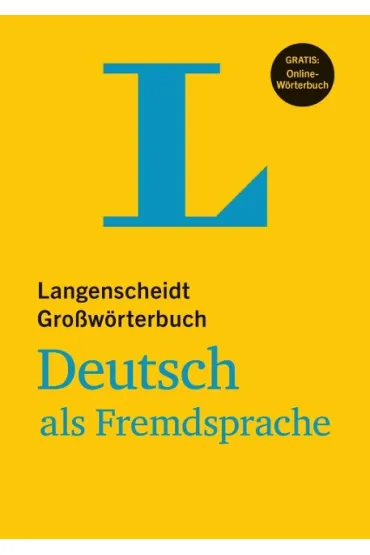 Langenscheidt Grossworterbuch DAF s�ownik niemiecko-niemiecki mit Online-Anbindung