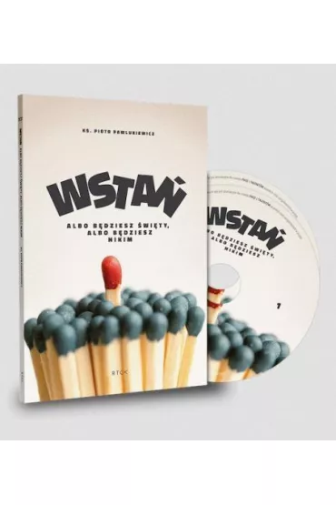 Audiobook Wsta�. Albo b�dziesz �wiety, albo b�dziesz nikim (ksi��ka+CD) - Piotr Pawlukiewicz