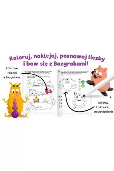 Bazgraki poznaj liczby. Kapitan Nauka - Katarzyna Szumska