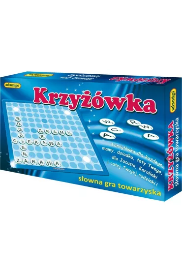 Krzy��wka. S�owna gra towarzyska Adamigo - Gra Krzy��wka