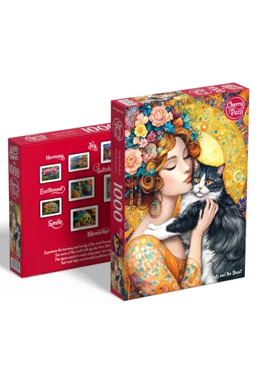 Puzzle 1000 el. Beauty and the Beast CherryPazzi