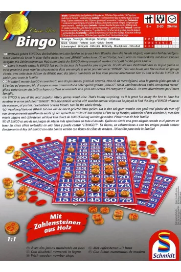 Gra Bingo w lini� klasyczna Schmidt Spiele-Gry