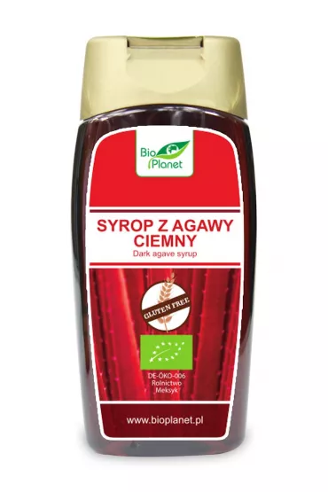 Bio Planet Syrop z agawy ciemny 350 g Bio