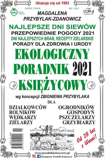 Ekologiczny Poradnik Ksi�ycowy 2021 - Magdalena Przybylak-Zdanowicz