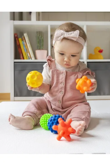 Sensorki Tullo Pi�ki sensoryczne 4 szt. bez dziurki