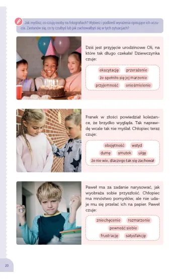 Spokojnie, to tylko emocje! �wiczenia rozpoznawania i nazywania uczu� oraz emocji - Renata  Malek