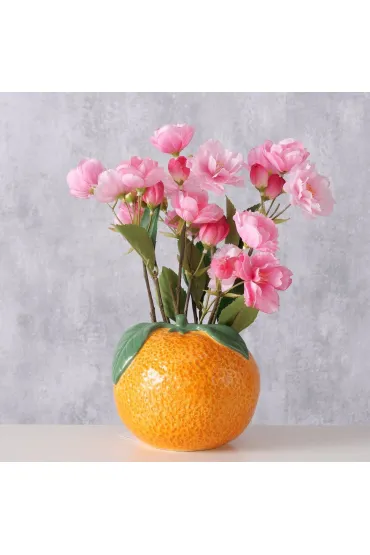 Boltze Wazon ceramiczny pomaracza Orange