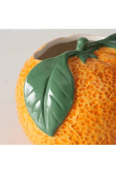 Boltze Wazon ceramiczny pomaracza Orange