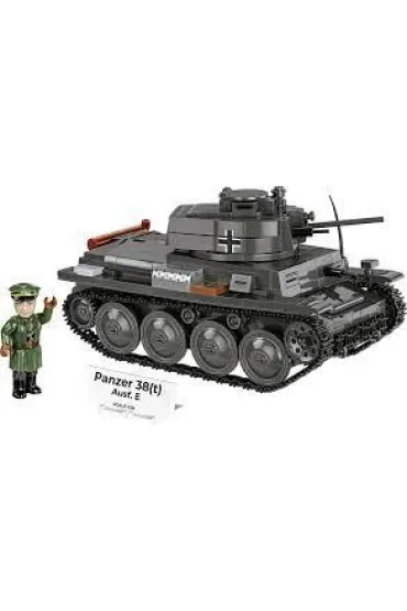 Klocki Historical Collection WWII Panzer 38(T)/CKD LT VZ.38 690 el.