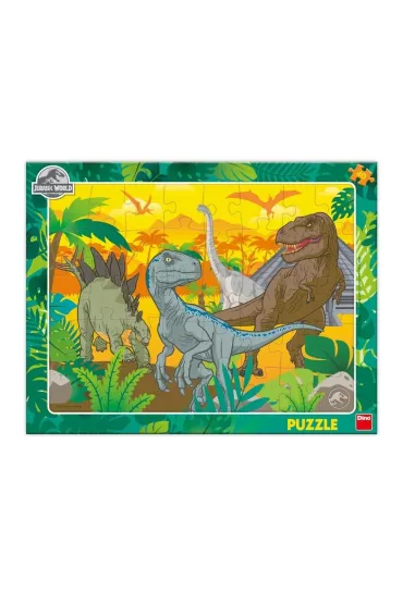 Puzzle ramkowe Jurassic World 40el Dino Toys