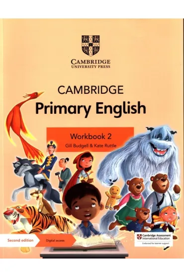Cambridge Primary English. Workbook 2 with Digital Access (1 Year) - Kate Ruttle, Gill  Budgell