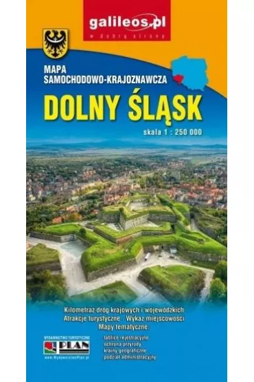 Dolny �l�sk. Mapa samochodowo-krajoznawcza 1:250 000