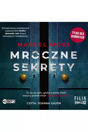Audiobook Mroczne sekrety CD - Marcel Moss
