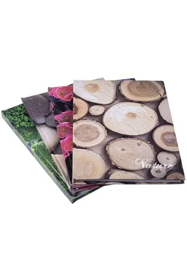Office Products Brulion A5 96 kartek kratka Nature