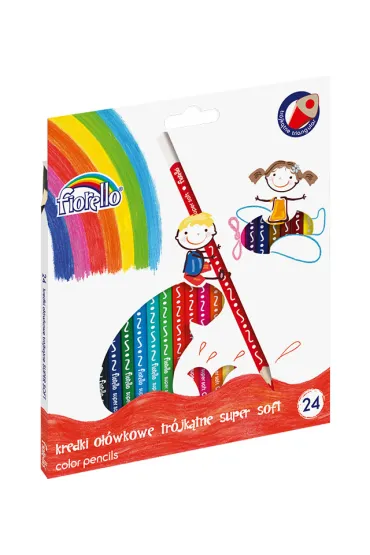 Fiorello Kredki Super Soft 24 szt.