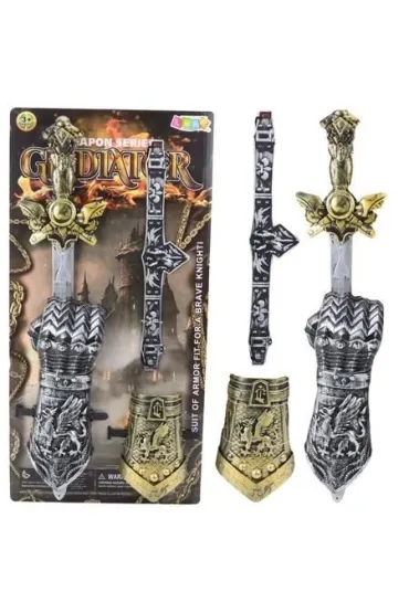 LeanToys Zestaw Rycerski Gladiator