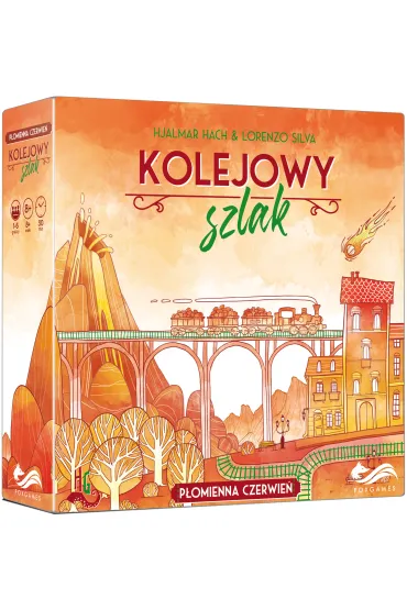 Kolejowy szlak. P�omienna Czerwie� FoxGames - Silva Lorenzo, Hjalmar Hach