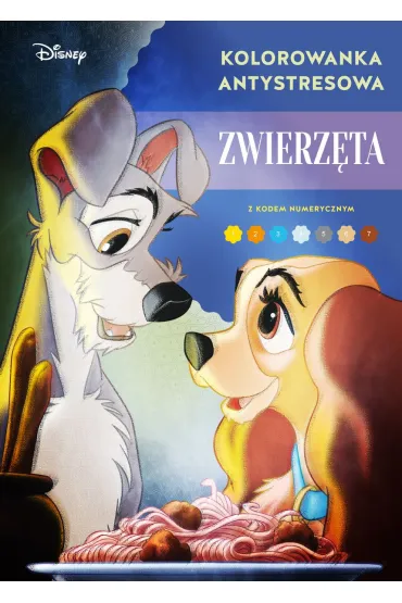 Kolorowanka antystresowa. Zwierz�ta. Disney - Marzena  Suterska-Kinal