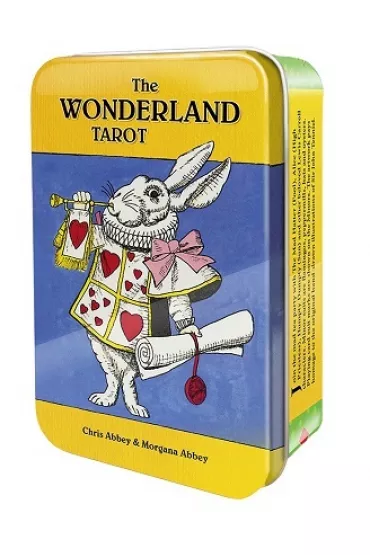 The Wonderland Tarot, karty w metalowym pude�ku - Chris Abbey, Morgana Abbey