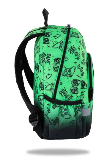 Patio Plecak 1 zamek 3 kieszenie Toby Game Over CoolPack F049969