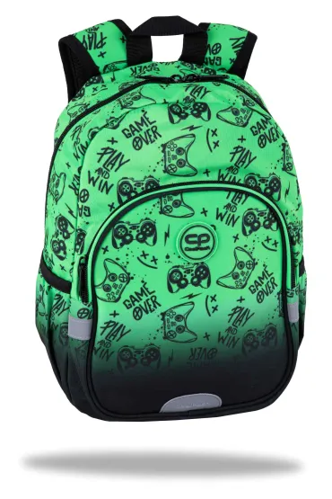 Patio Plecak 1 zamek 3 kieszenie Toby Game Over CoolPack F049969