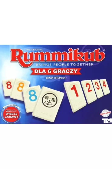 Rummikub XP. Edycja dla 6 graczy Tm Toys
