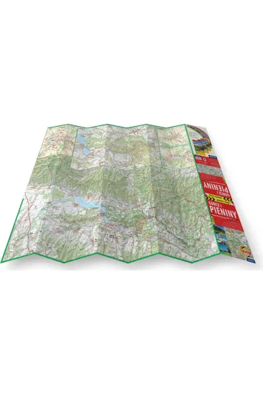 Gorce i Pieniny mapa turystyczna 1:50 000 foliowana 2023