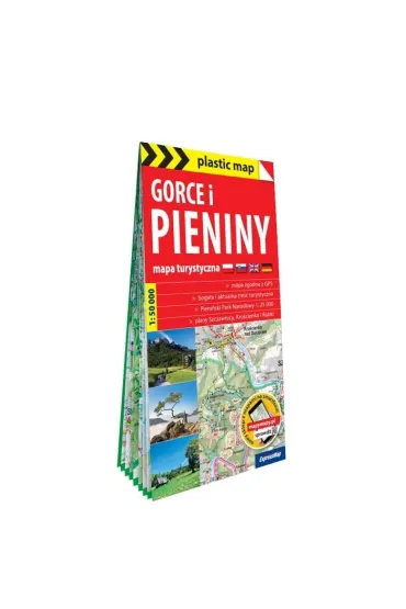 Gorce i Pieniny mapa turystyczna 1:50 000 foliowana 2023