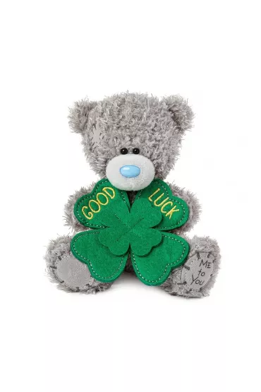 Maskotka Mi� Good Luck z koniczynk� 13cm Carte Blanche
