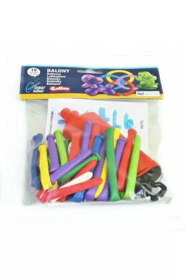 Godan Balony Premium GB/PG14 do modelowania z pompk� 10 szt.