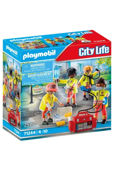 Playmobil City Life Zesp� ratunkowy 71244