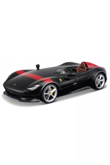 Bburago model ferrari monza sp1 black/red 1:24