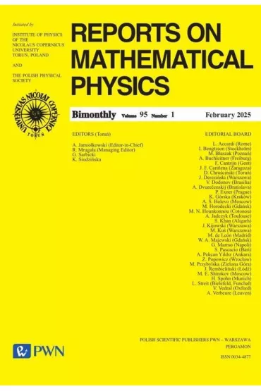Reports on Mathematical Physics 95/1 2025