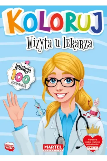 Wizyta u lekarza. Koloruj