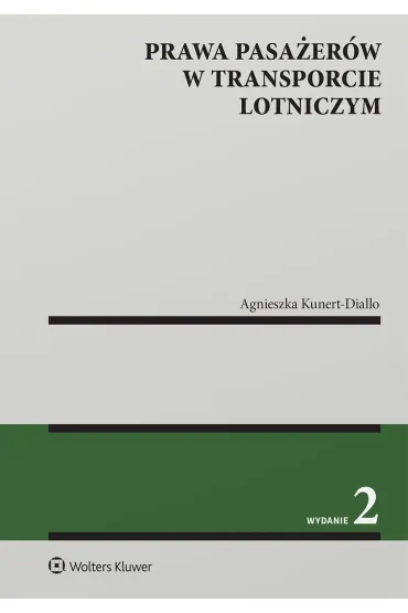 eBook Prawa pasa�er�w w transporcie lotniczym pdf epub - Agnieszka Kunert-Diallo
