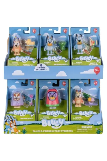 Bluey. Figurka z akcesoriami MIX