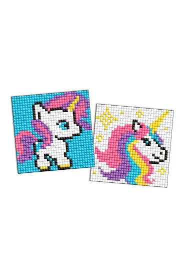 Diamentowa mozaika Kids naklejka - Jednoro�ec 9x9 Ideyka
