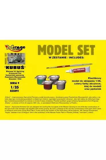 Samoch�d Pancerny "KUBU�" Mirage Hobby