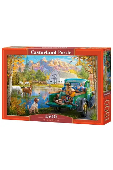 Puzzle 1500 el. Yellowstone CASTORLAND C-152322